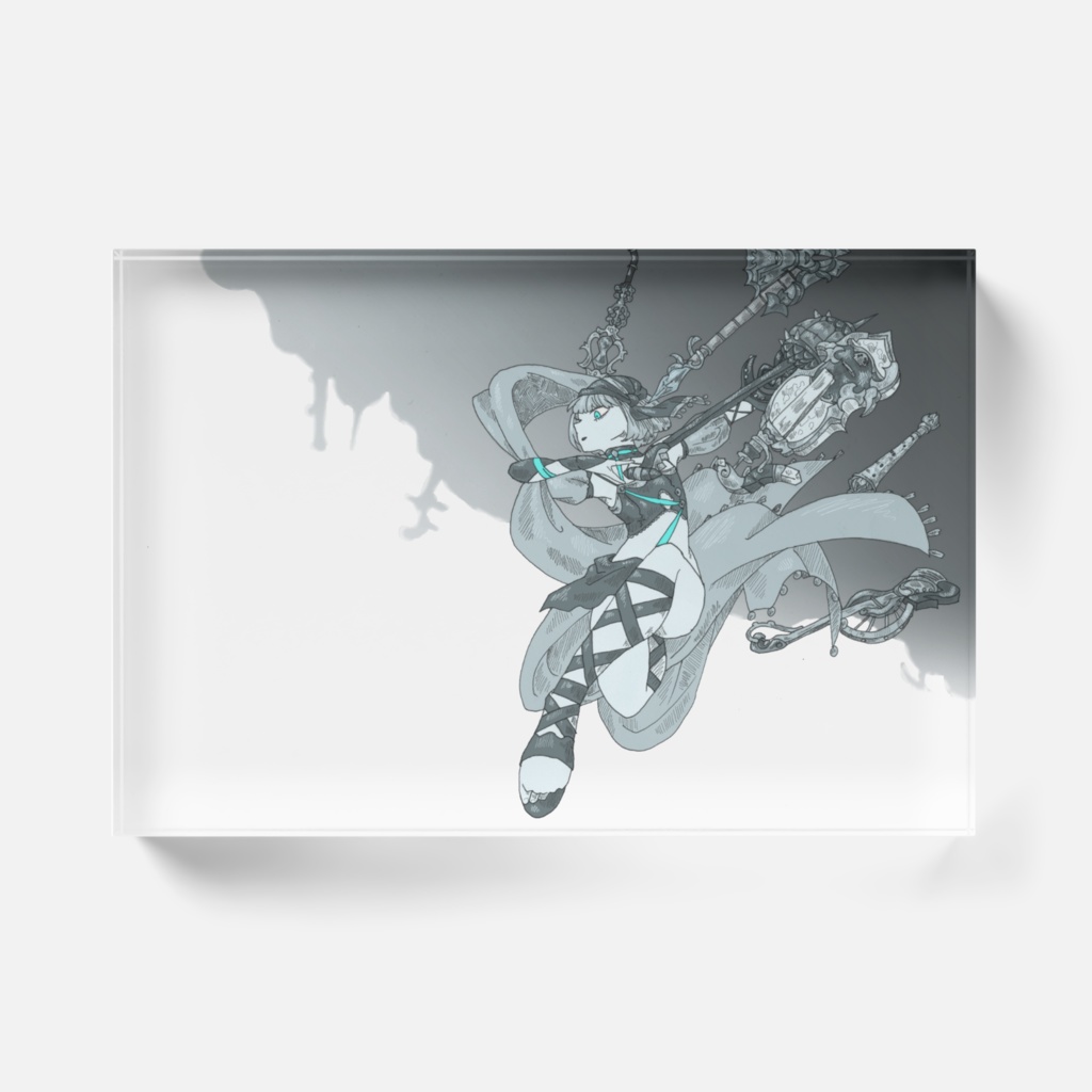 グレミンスのアクリルブロック