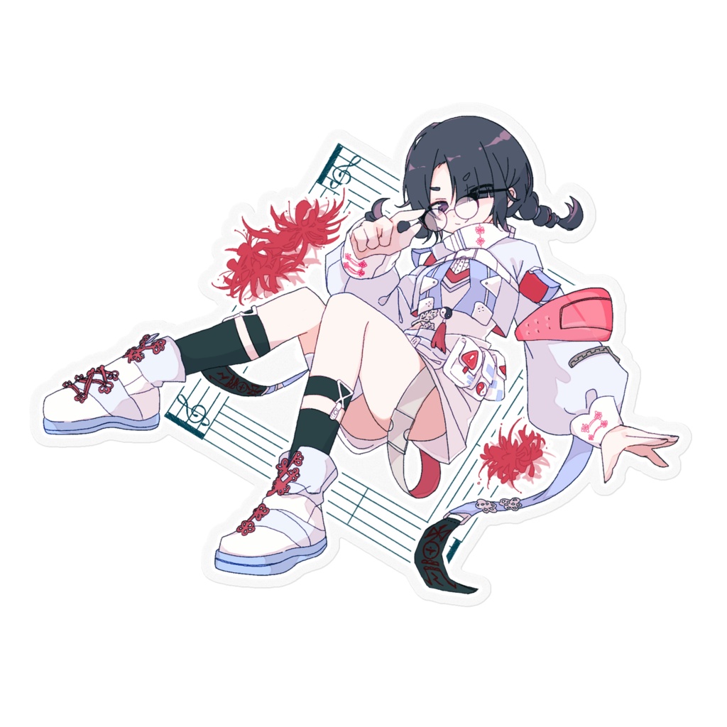 新衣装記念 ステッカー(装飾有ver)