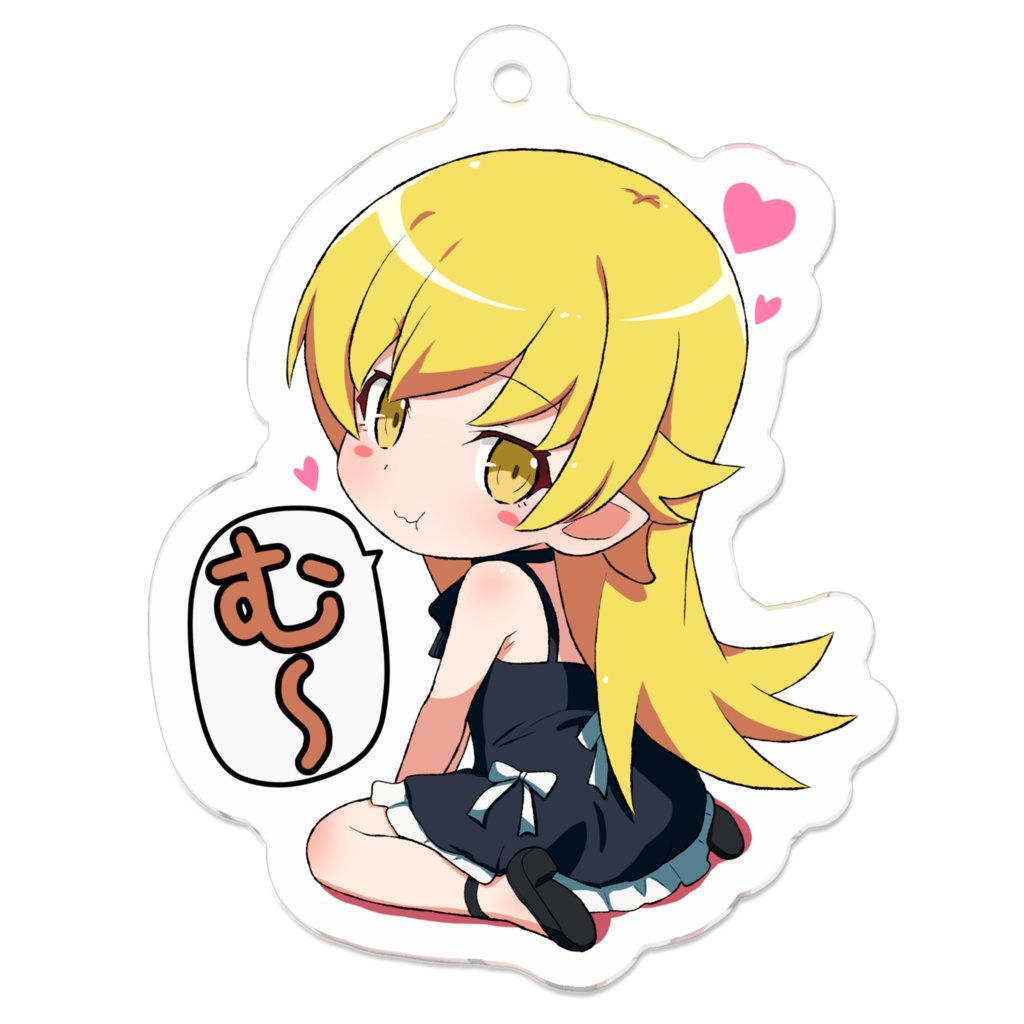 む～忍ちゃん アクキー50×50(mm)