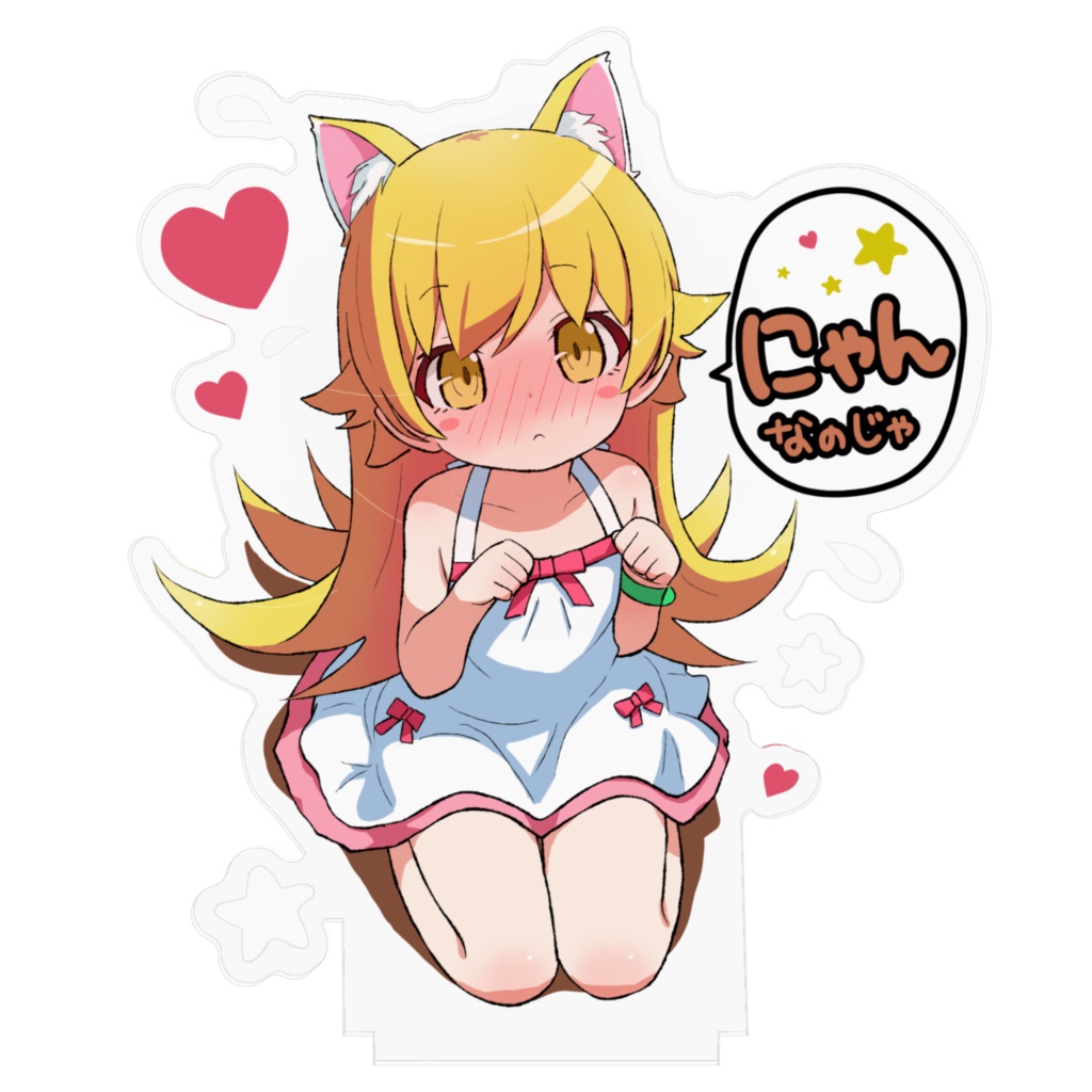 にゃんこ忍ちゃん 70×70(mm)と100×100(mm)