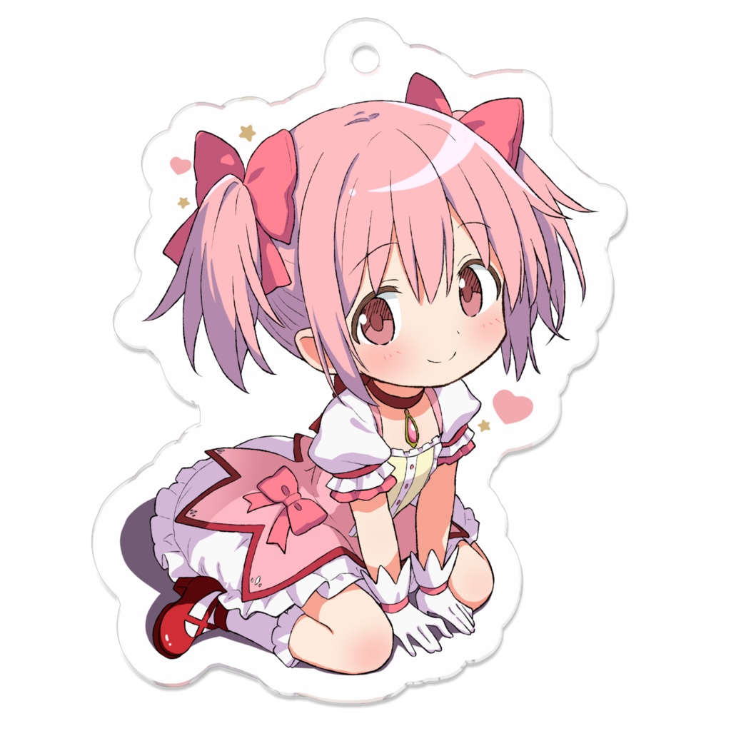 まどかちゃんアクキー50×50(mm)