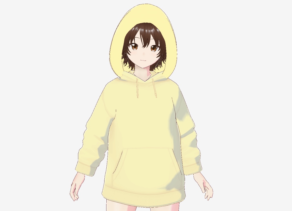 VRoid フード付きパーカー