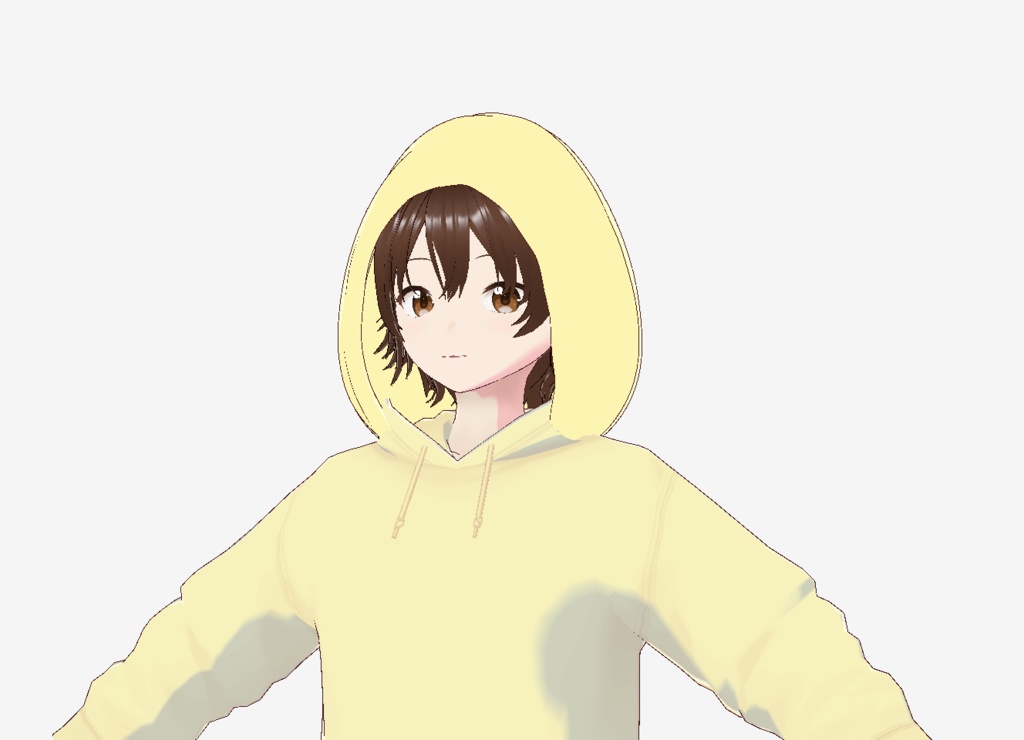 VRoid フード付きパーカー