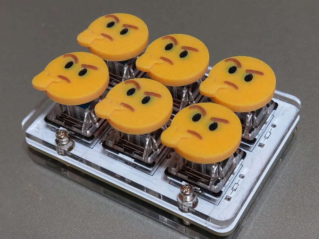 thinking_faceキーキャップ