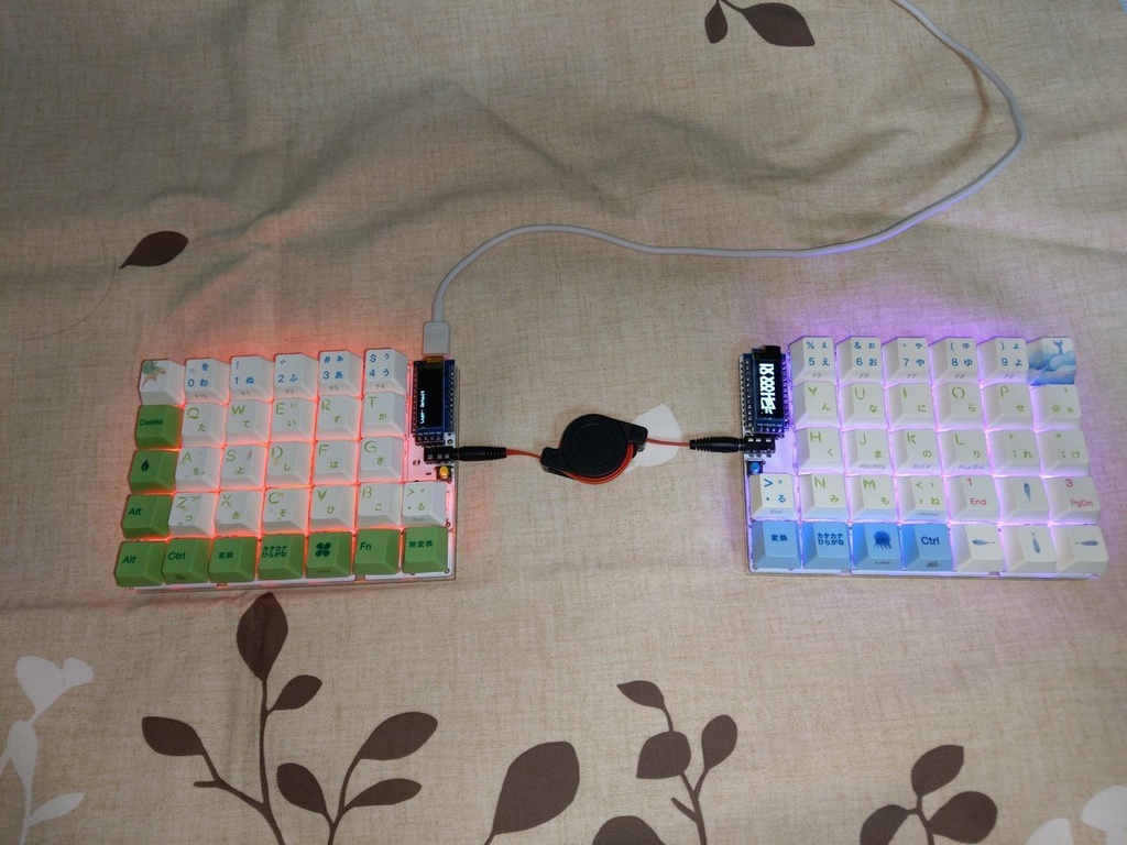 静電容量Helix Varmiloスイッチタイプ β2 (両手分)