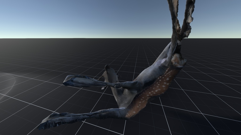 【Resonite/VRChat想定】鹿フォトグラメトリ