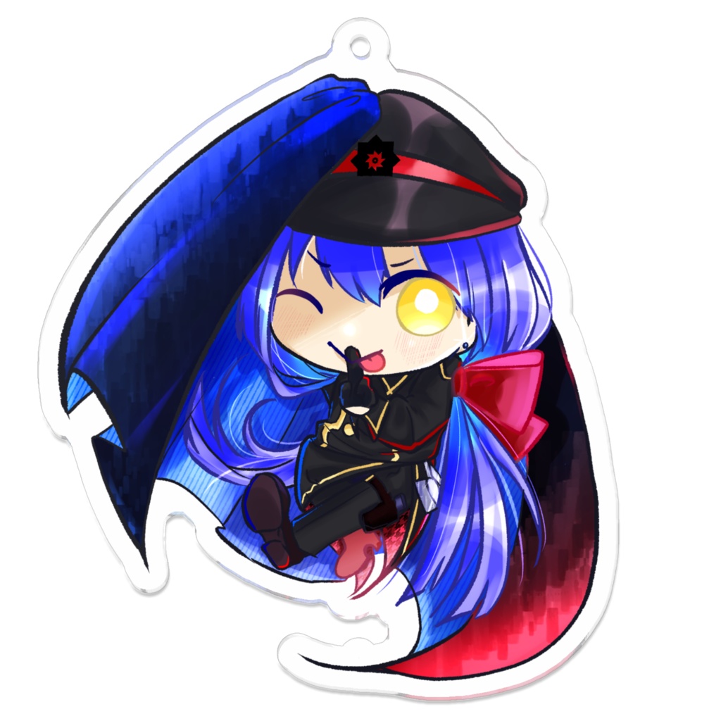 ちょっと大きいしーっ。カニョンアクキー