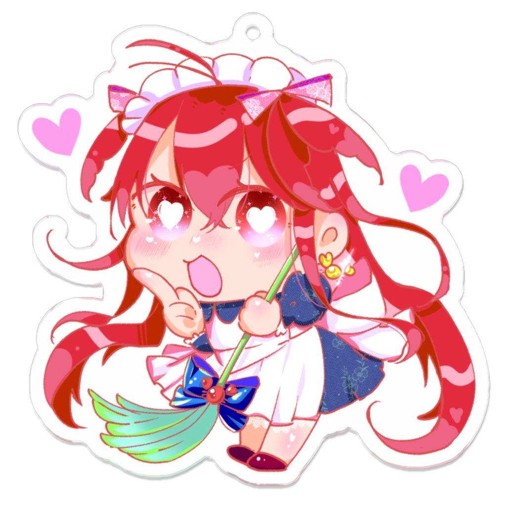 メイドの日!蟹子アクキー(5/10〜5/20まで販売)