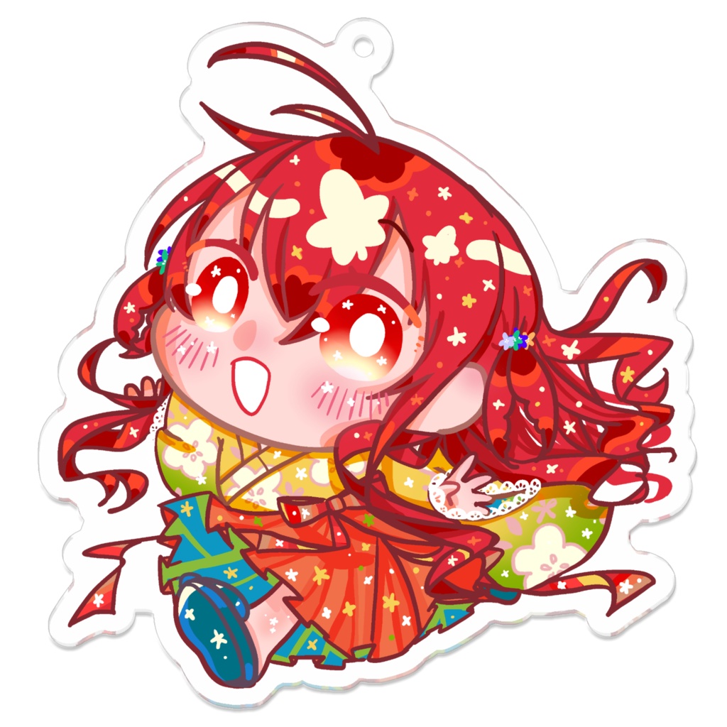 秋の蟹子アクキー