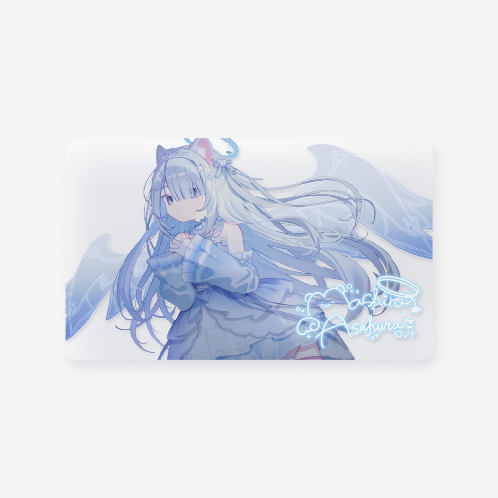 麻倉ましろ新衣装アクリルカード #麻倉ましろ