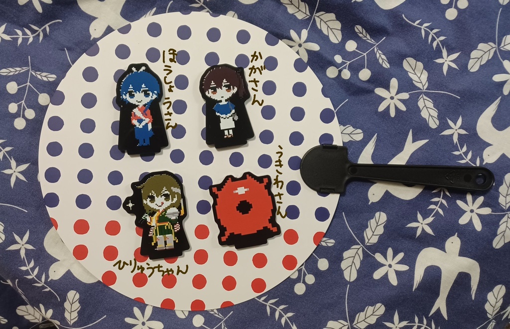 ドット絵アクリルスタンド