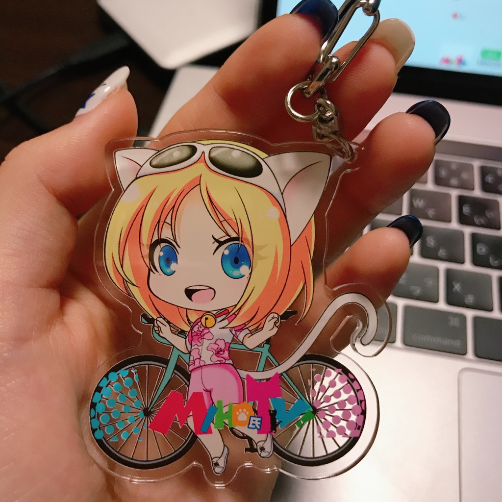 アクリルキーホルダー(ピンクジャージver.)