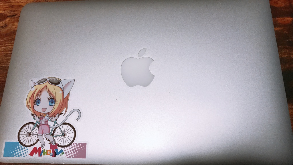 クリアステッカー(ピンクジャージ)