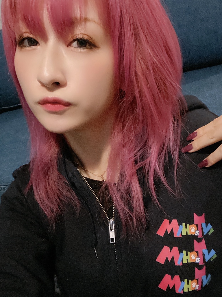 MIHO氏TV!ジップアップパーカー(ネイビー)