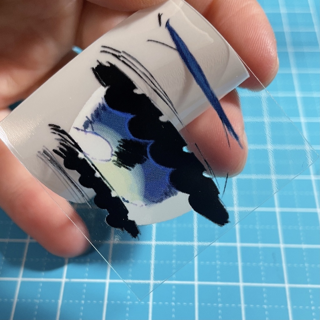 どこでもジト目 クリアステッカー