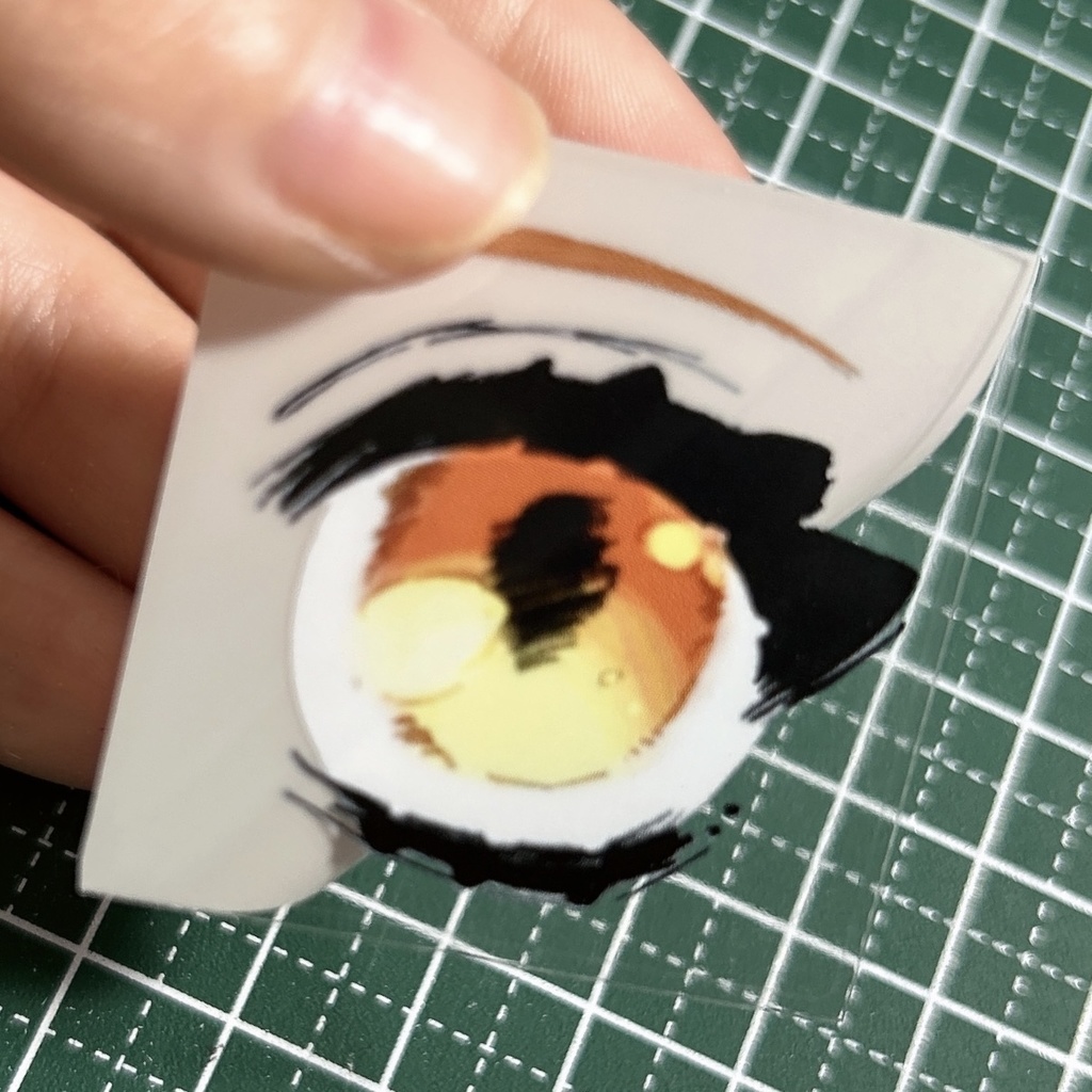 どこでもお目目ステッカー