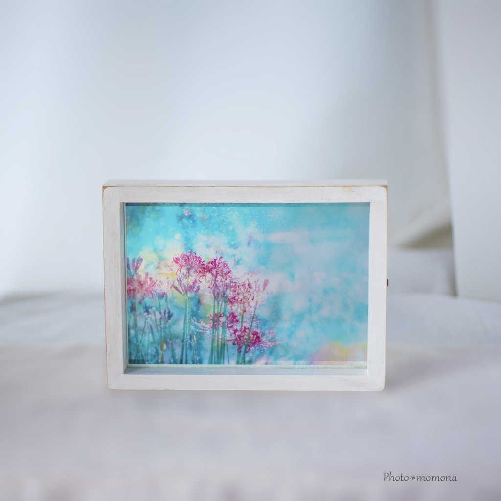 彼岸花の透明しおり