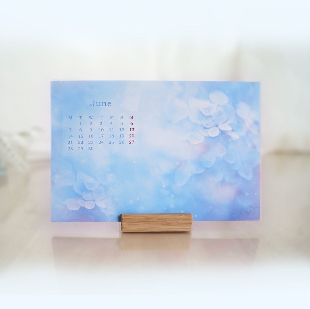 フラワーフォトカレンダー2021