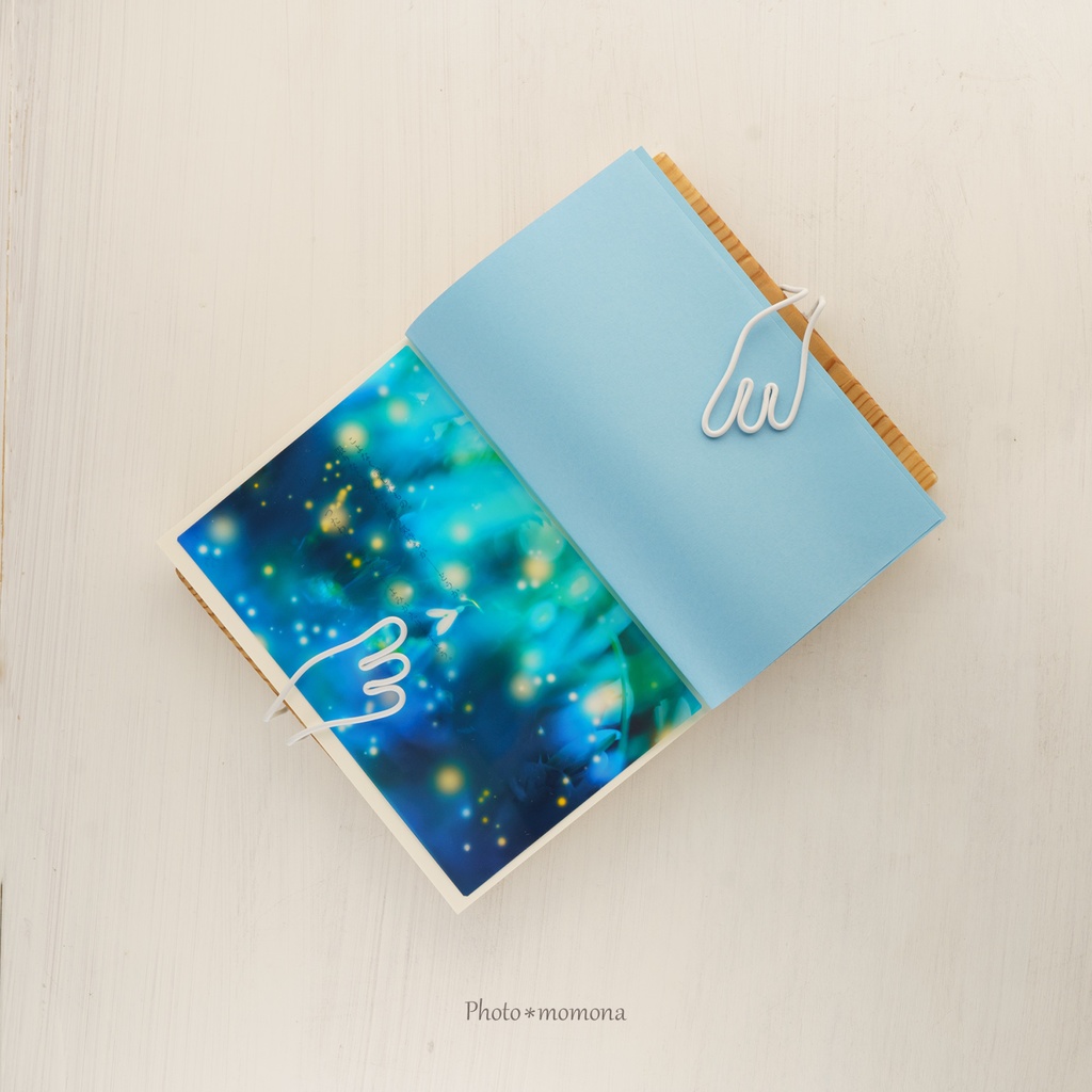 スノードロップの透明しおり