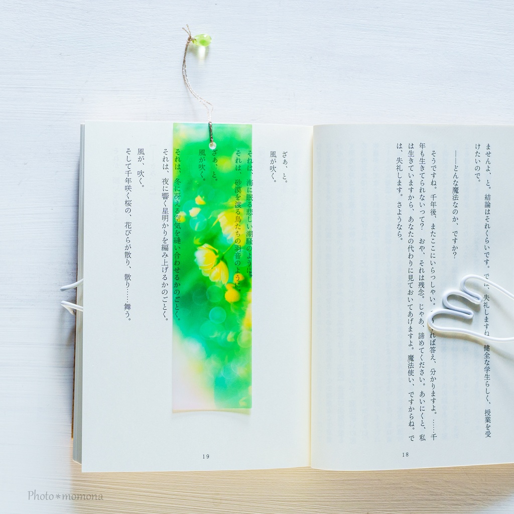 春の透明しおり2022・3枚セット