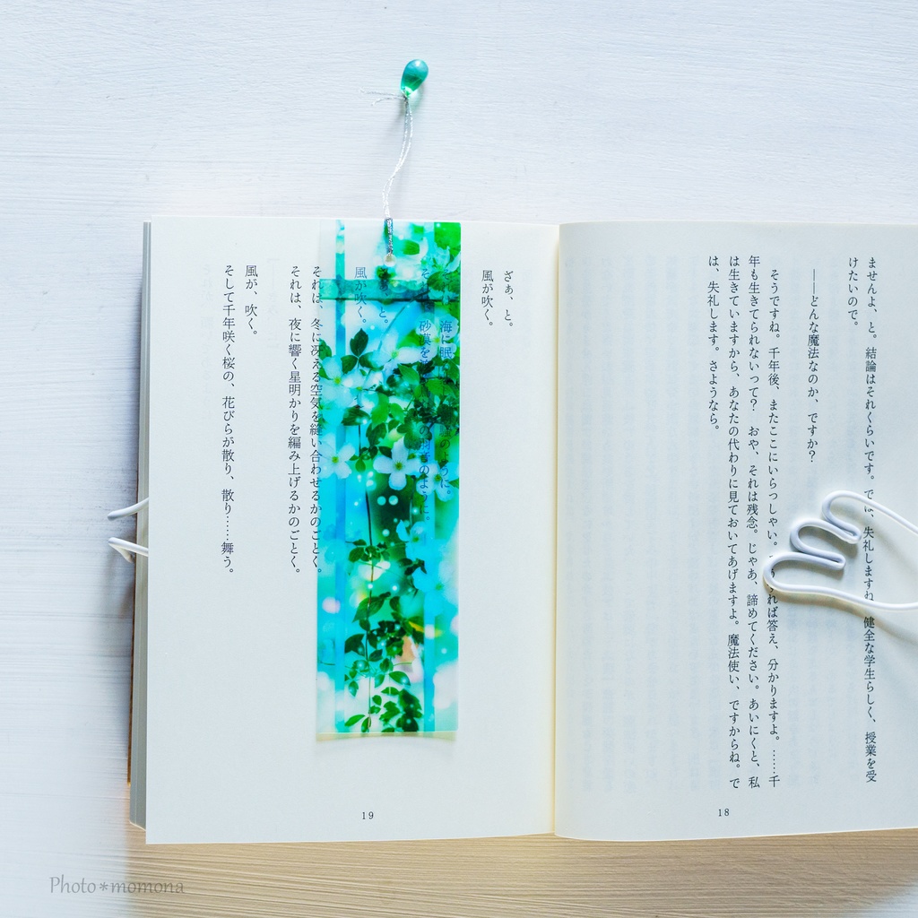 春の透明しおり2022・3枚セット