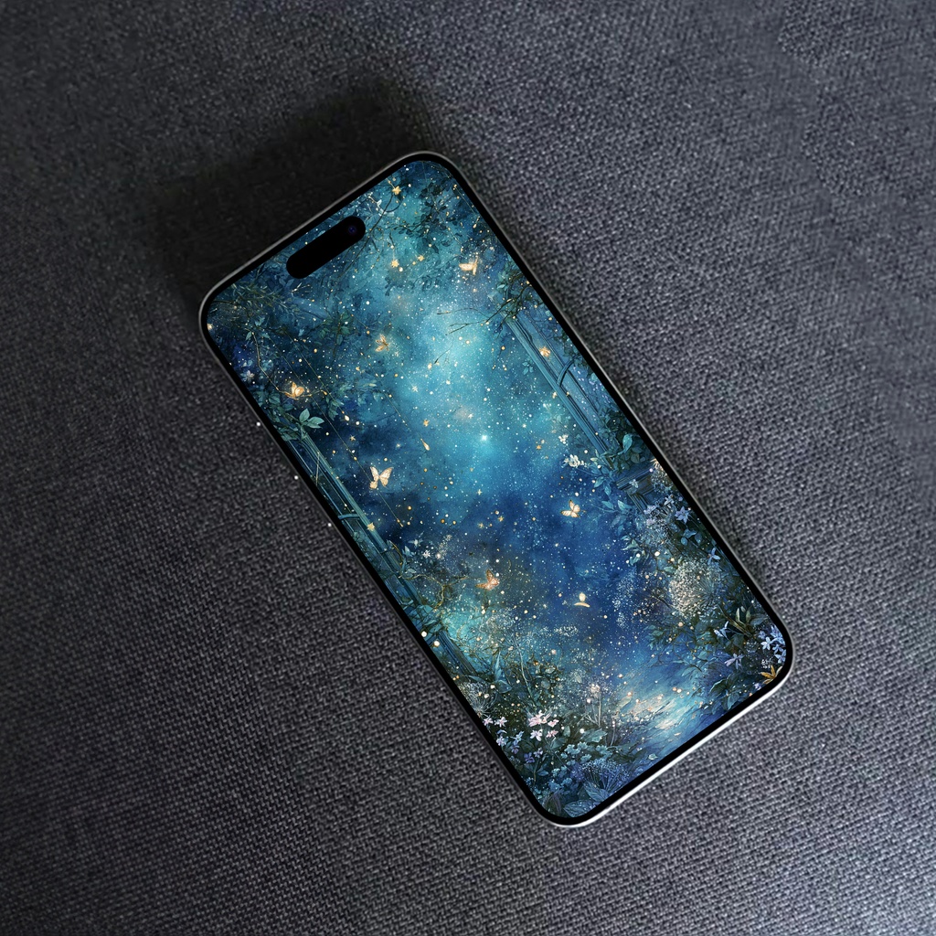 幻想庭園_星の小径(スマホ壁紙6枚セット)