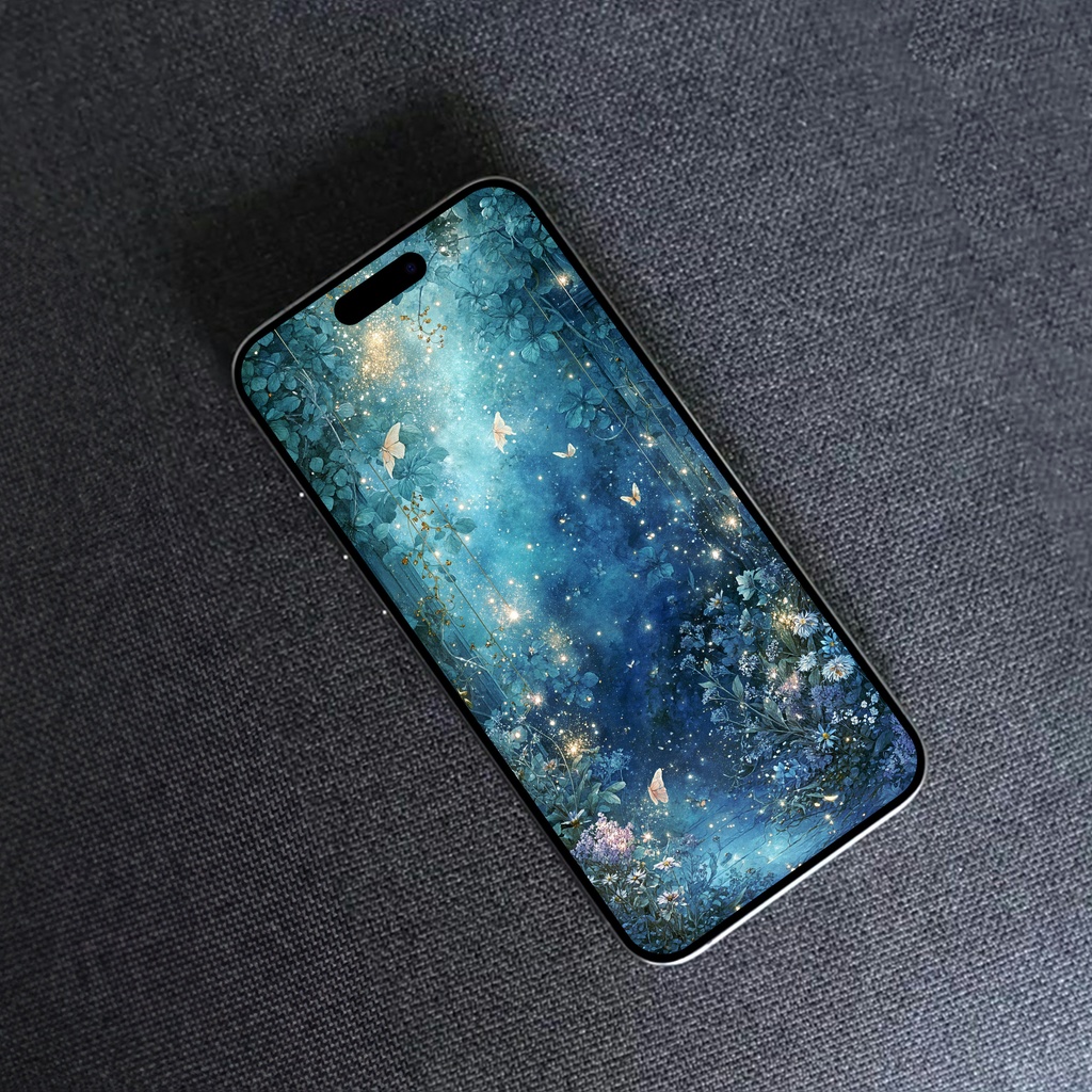 幻想庭園_星の小径(スマホ壁紙6枚セット)