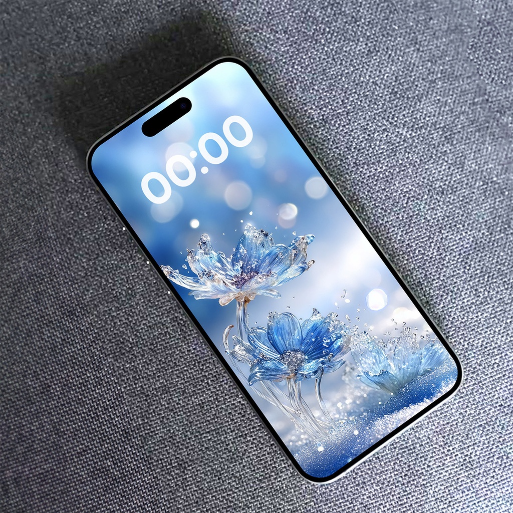 水晶庭園_光のしずく(スマホ壁紙12枚セット)