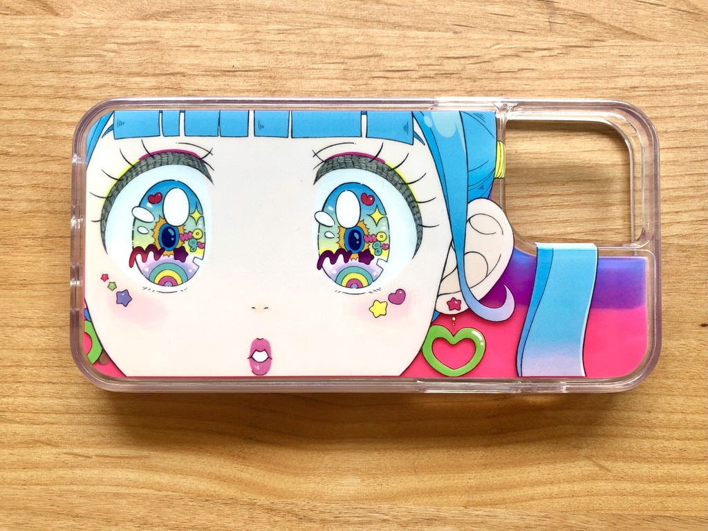 キラキラお目目ちゃんpink Iphoneケース Mog Booth Booth
