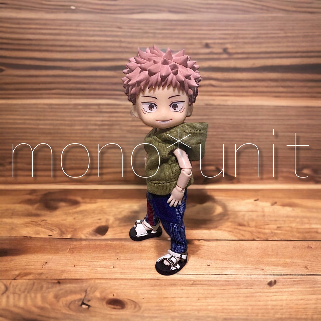 オビツ11用ノースリーブパーカー