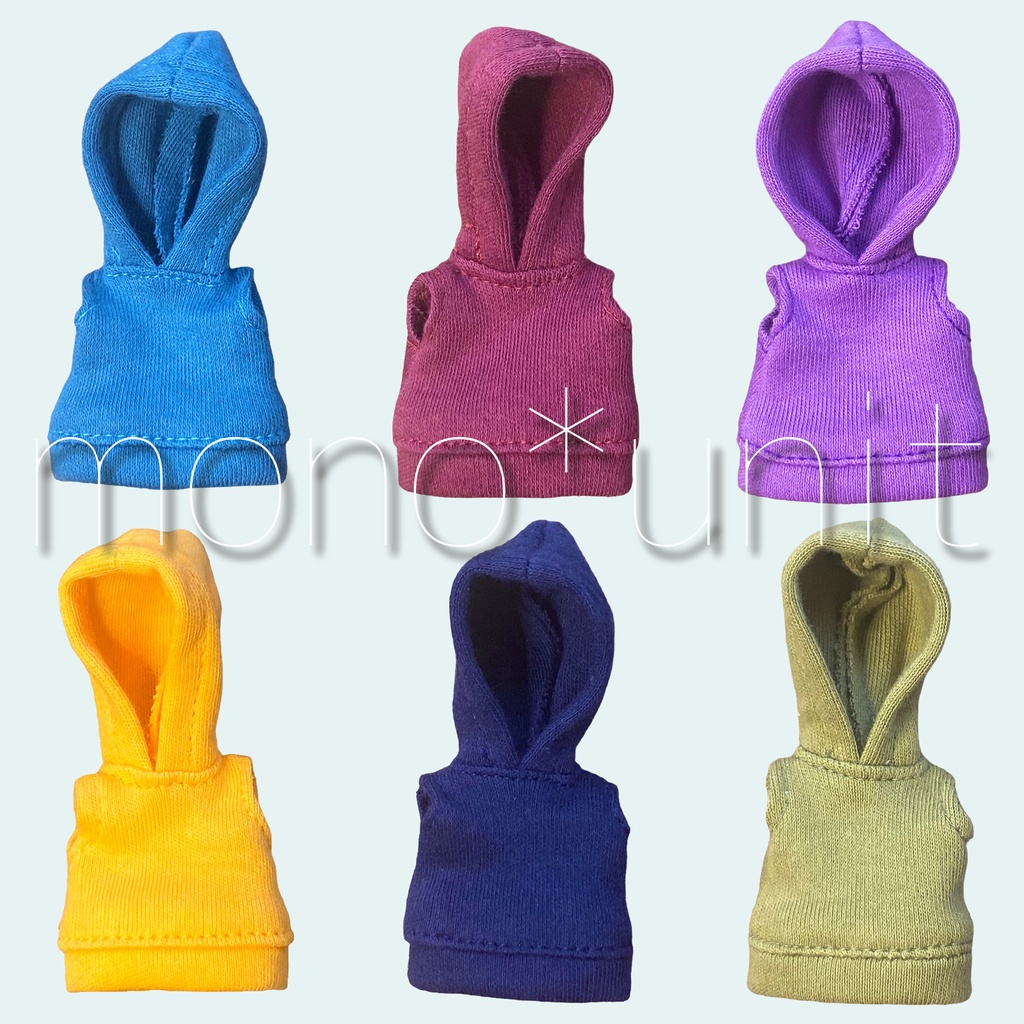 オビツ11用ノースリーブパーカー