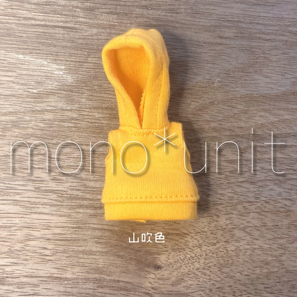 オビツ11用ノースリーブパーカー