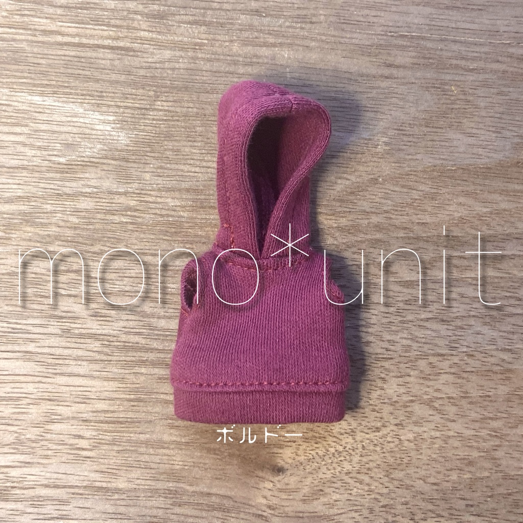 オビツ11用ノースリーブパーカー