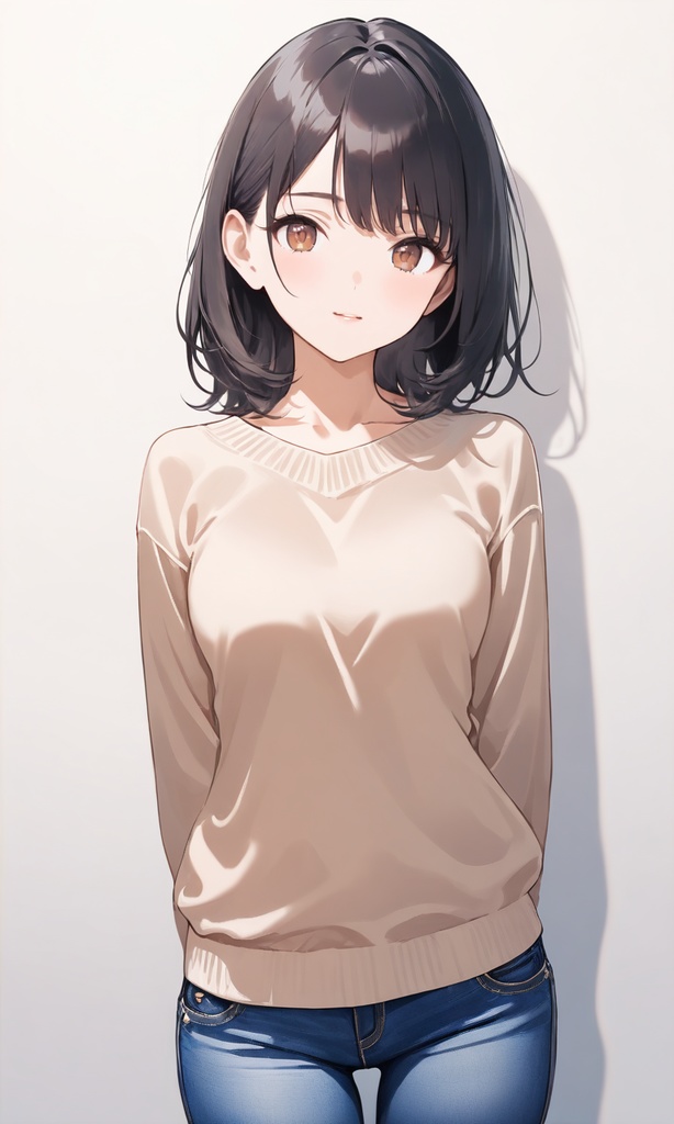 黒髪のお姉さんイラスト集