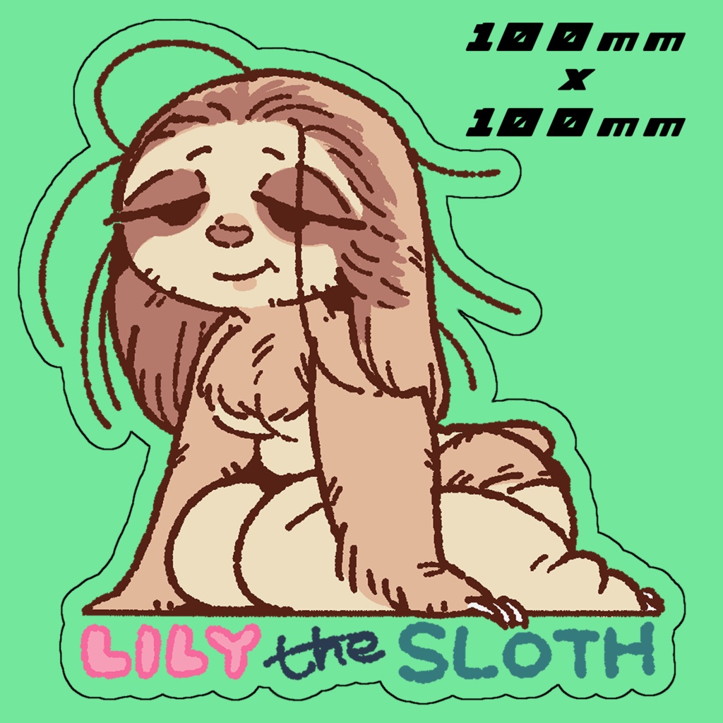 リリーちゃんシール（Lily-chan Sticker）