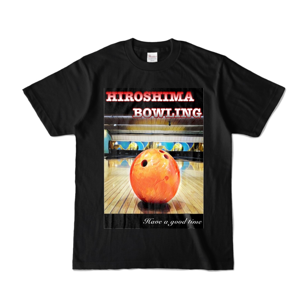 広島ボウリングアートTシャツ