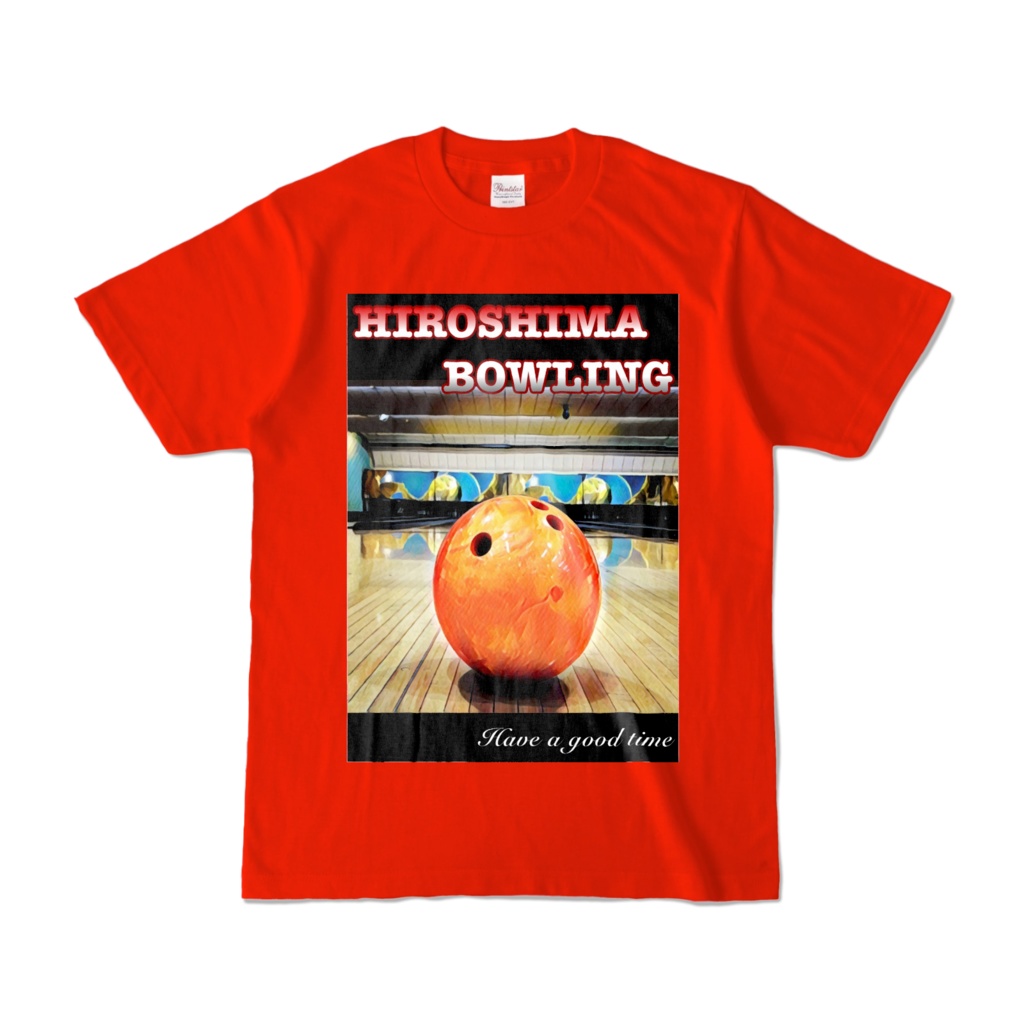 広島ボウリングアートTシャツ