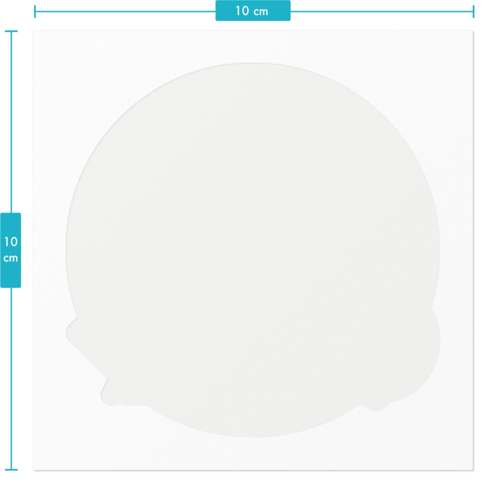 ざわちゃん初期デザインステッカー(ロゴ付き)