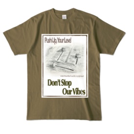 DJモチーフアート Tシャツ