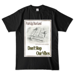 DJモチーフアート Tシャツ