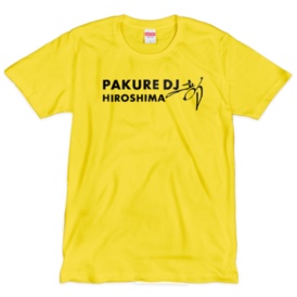 パクレDJ部バナープリントTシャツ