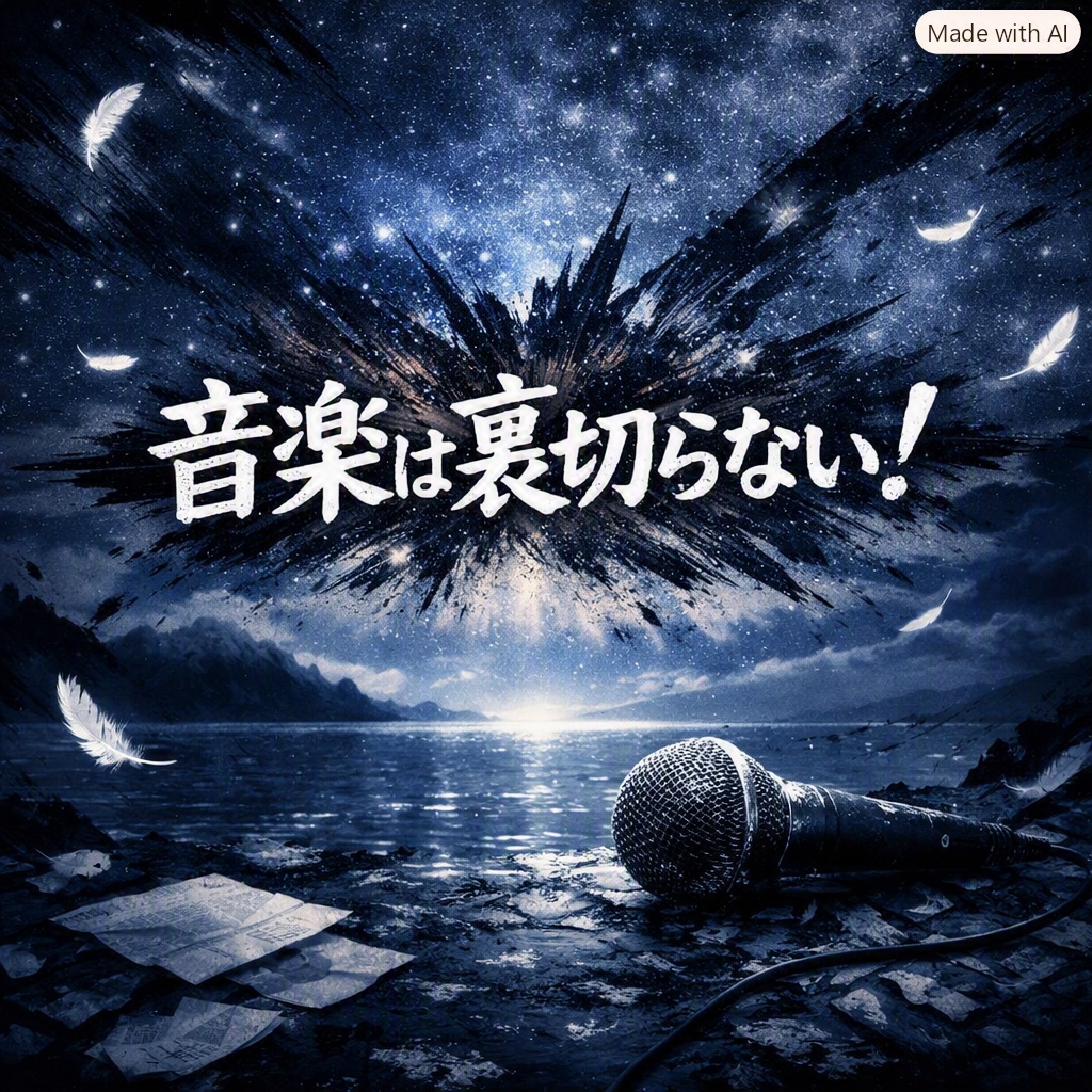 音楽は裏切らない!