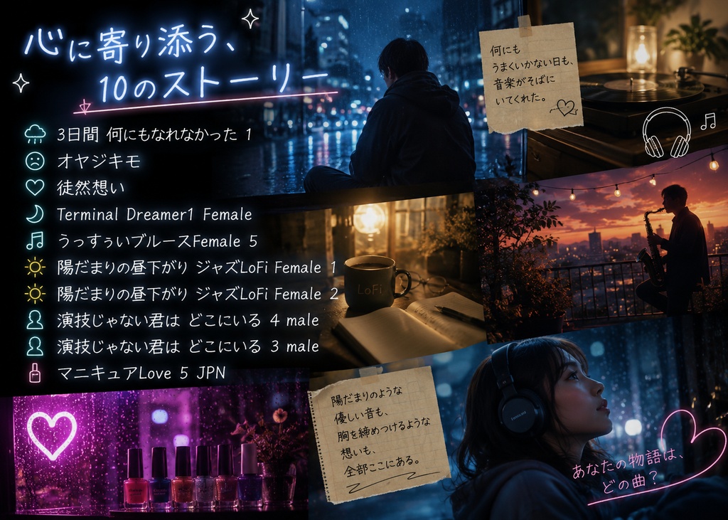 『陽だまりと、夜のあいだ』Female ALBAM Ⅰ