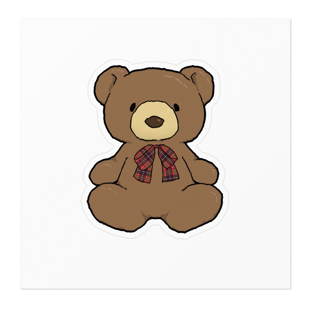 くまちゃんステッカー