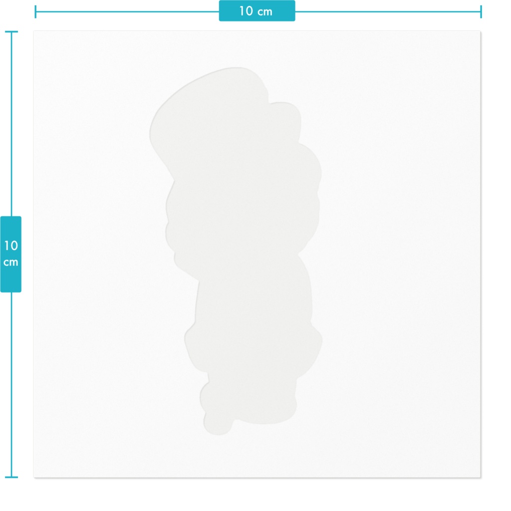 紳士なテディベアステッカー