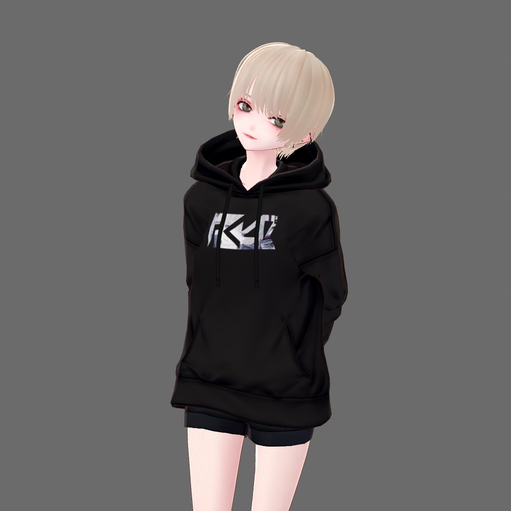 【VRoid】RenSunadori パーカー【無料テクスチャ】