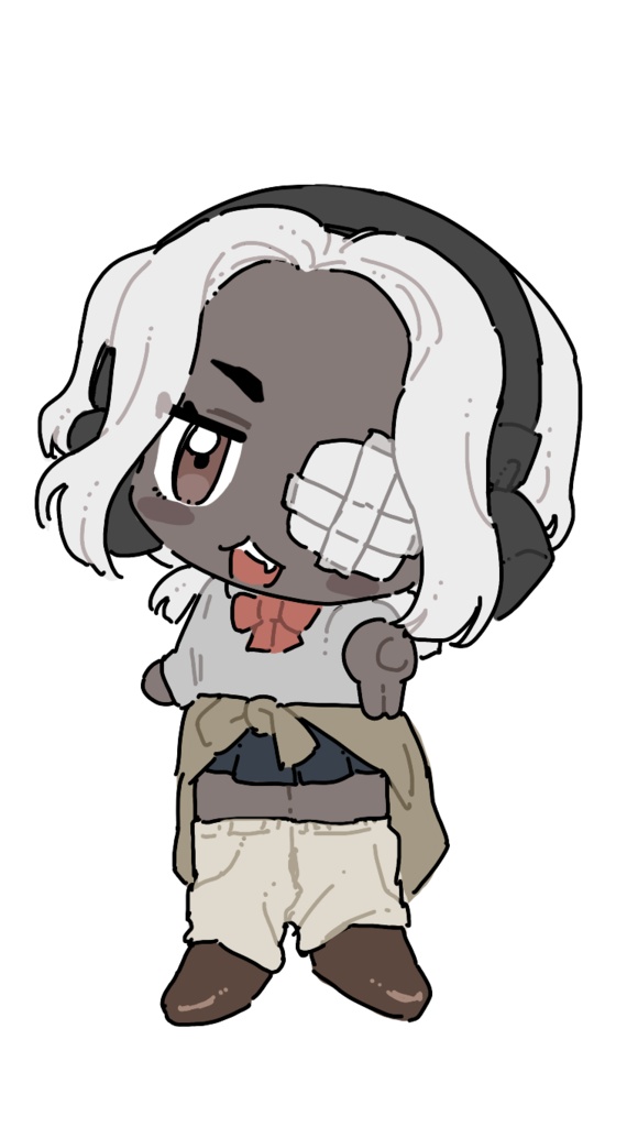 黒百合和(ギャル)キーホルダー