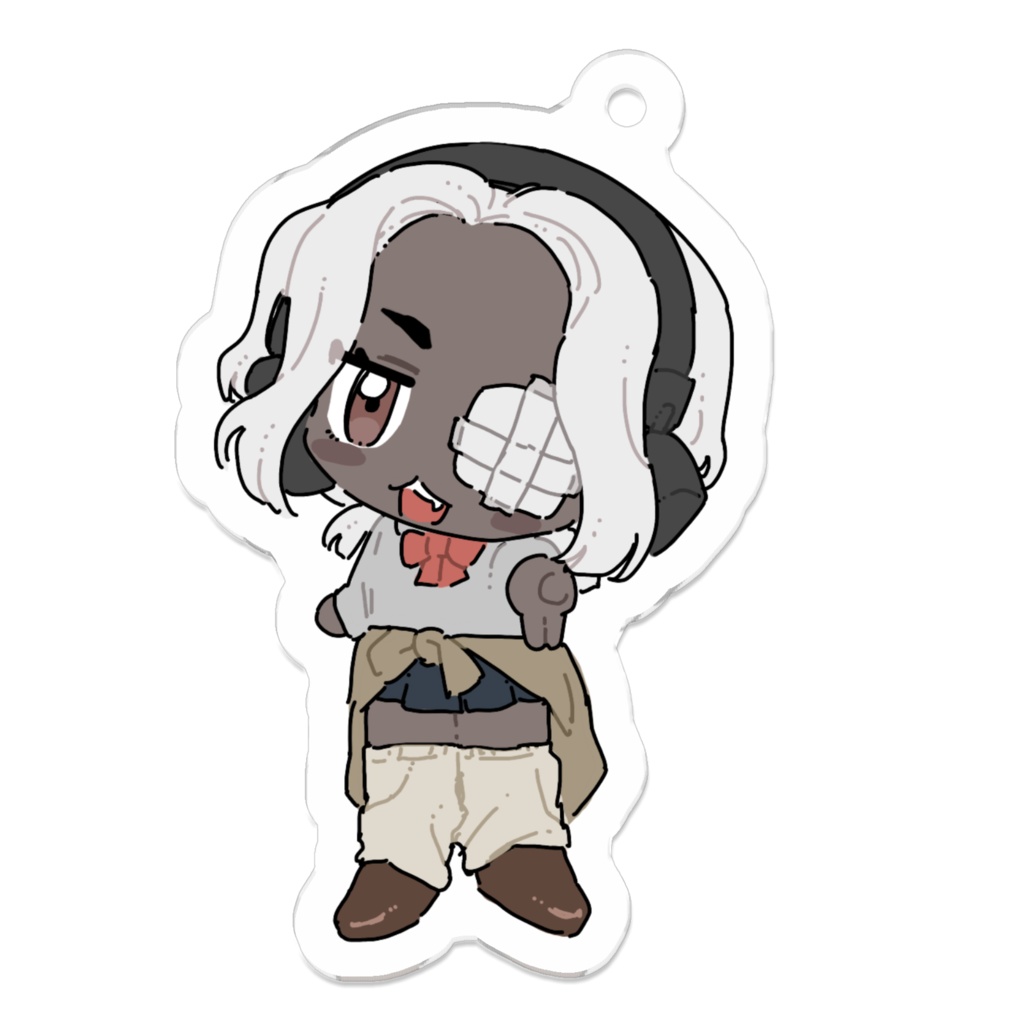 黒百合和（ギャル）キーホルダー