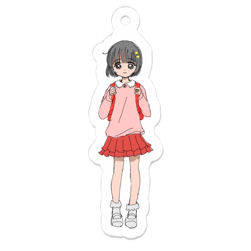 アクリルキーホルダー りあちゃん
