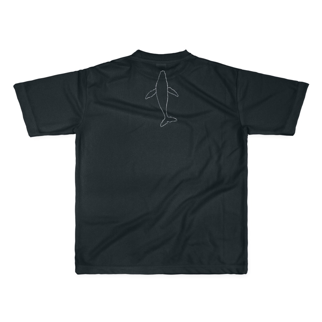 鯨の抱く女神Tシャツ